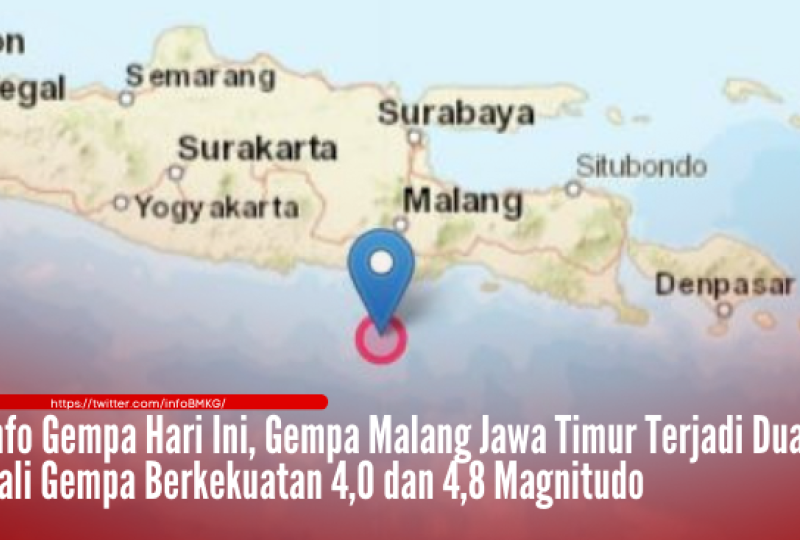 Penjelasan bmkg tentang gempa malang hari ini terkini, tidak berpotensi tsunami