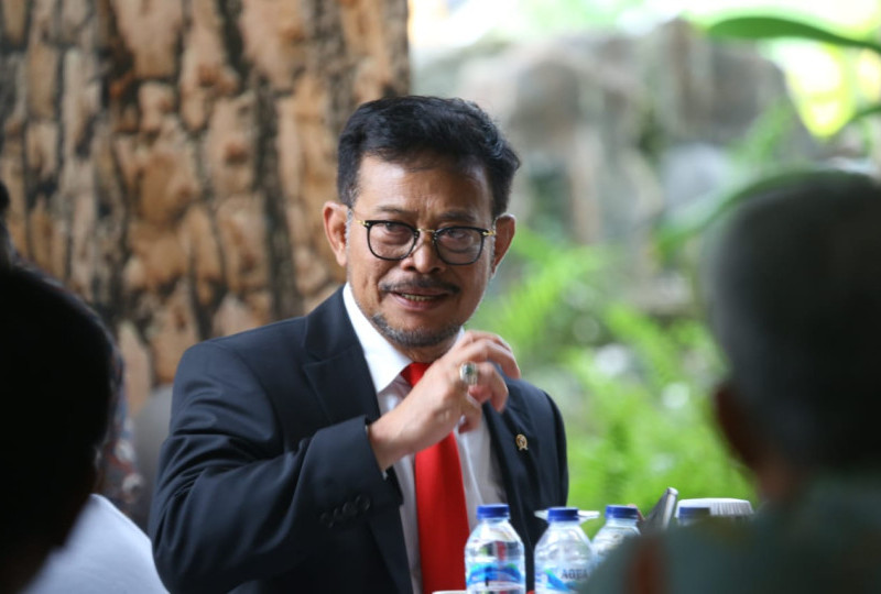 Menteri Pertanian Syahrul Yasin Limpo dari partai apa, suasana kantor partai Nasdem