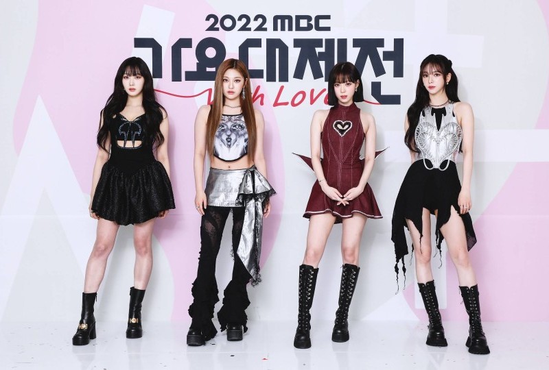 Aespa, Karina, Giselle, Winter, dan Ningning tampil memukau pada MBC Gayo Daejejeon 2022 