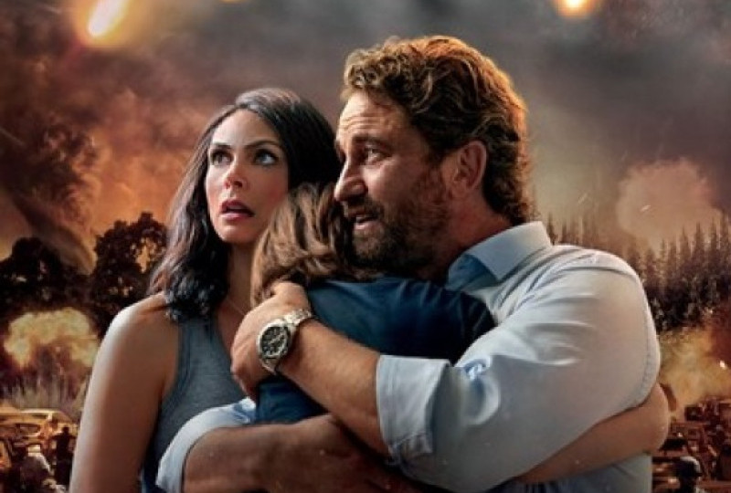 Nonton film Greenland movie sub indo, sinopsis, ending cerita dan artinya, serta Profil Gerard Butler Pemeran Greenland