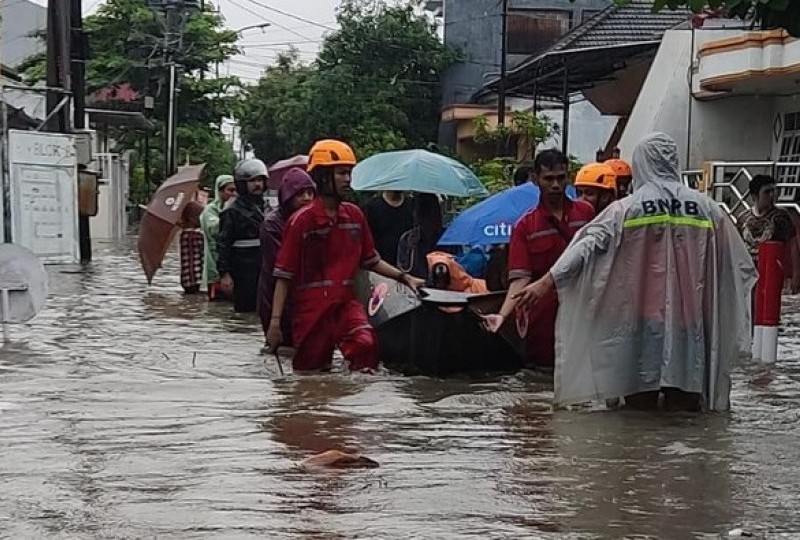 Ngaliyan semarang banjir bandang, perumnas mangkang indah kebanjiran