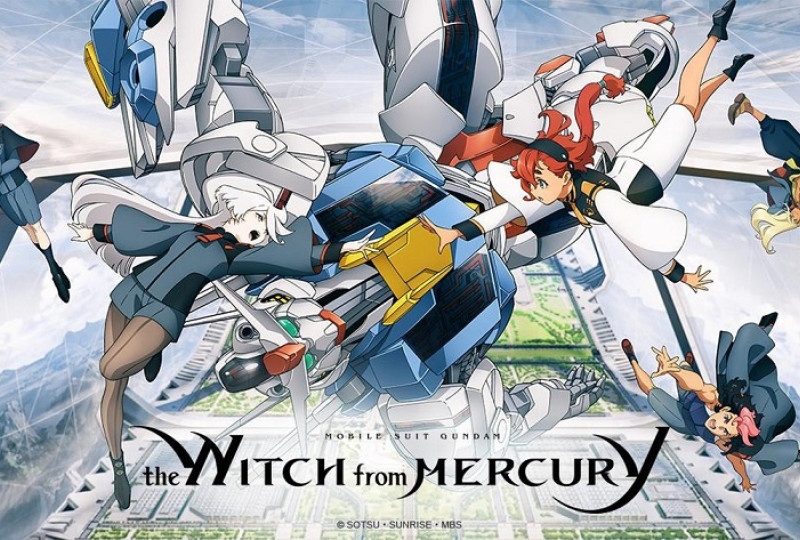 Link Streaming Nonton Mobile Suit Gundam: The Witch from Mercury sub indo Season 2 Episode 3 4 5 6 7 8 9 10 11 12, Suletta Mercury di Asticassia School of Technology