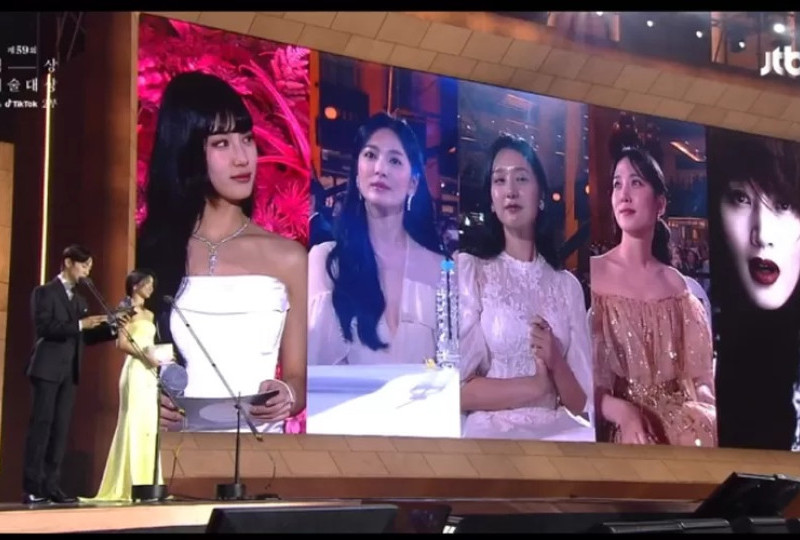 Song Hye Kyo pemenang Best Actress di baeksang award 2023, bagaimana dengan lee sung min, park eun bin dan lee eun ji