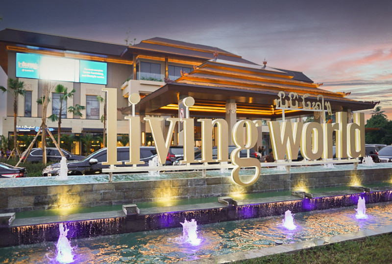 Review Living World Mall: Mal Gede dan Kece di Denpasar Bali! Nggak Biasa Kayak Mal Barat, Ini Mal Asia Modern!