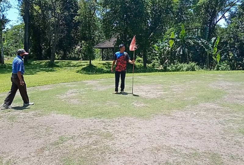 Perbaikan Lapangan Golf Glantangan Jember Terhenti Akibat Defisit APBD