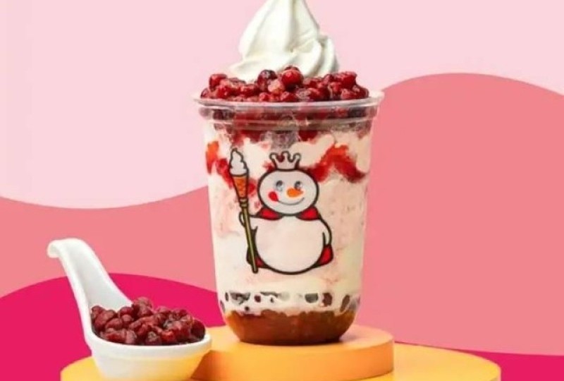 Menu mixue yang paling enak, promo hari ini Boba Sundae dan Hawaiian Fruit Tea