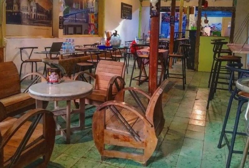 Kafe GETHE di Kampung Sekayu Semarang, Spot Nongkrong HangOut yang UNIK dan Khas