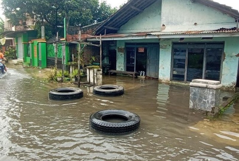 Banjir Kudus rendam  17 Desa meliputi: Kecamatan Jati, Undaan, Mejobo, dan Kaliwungu