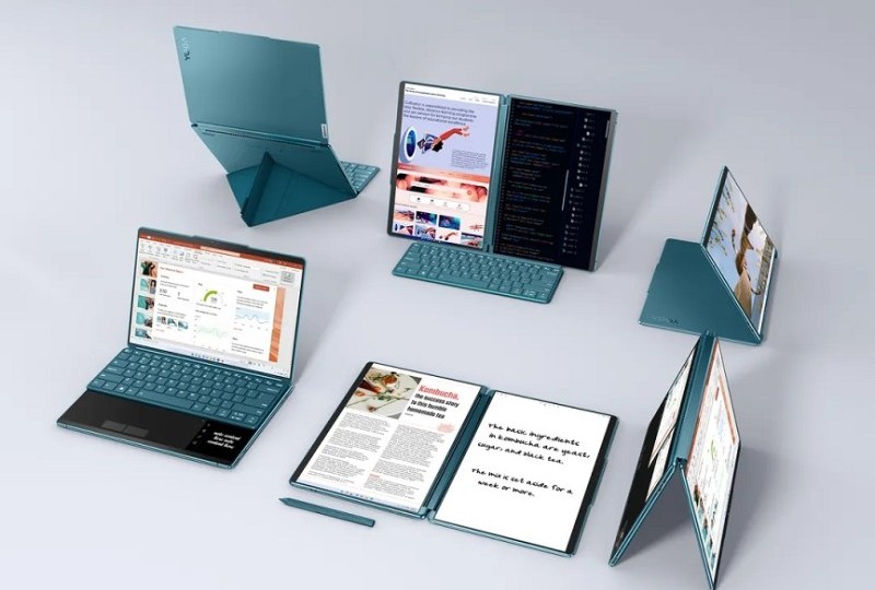 Fitur Spesifikasi dan Harga Lenovo Yoga Book 9i 2023, cara ss di laptop Slim 7i