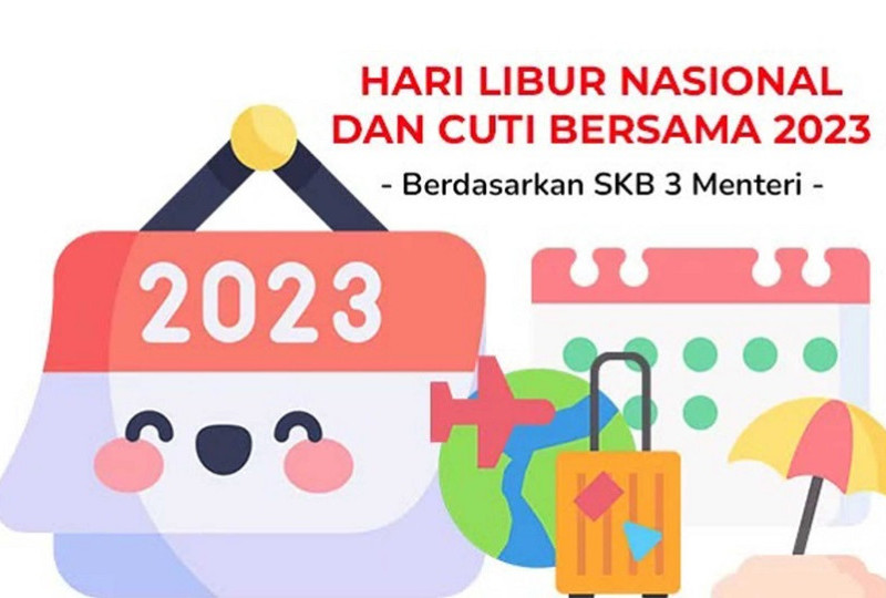 Diperpanjang Libur Cuti Bersama Lebaran Idul Fitri 2023, 19 – 25 April