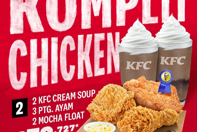 Outlet promo afiliasi kfc, diskon HUT 25 Mandiri 2 oktober 2023, Cuma Rp 25.000 buat 5 Ayam!