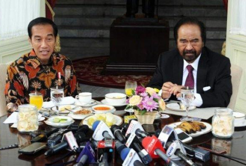 Jokowi Mendadak Panggil Surya Paloh ke Istana, apakah koalisi perubahan pecah ?