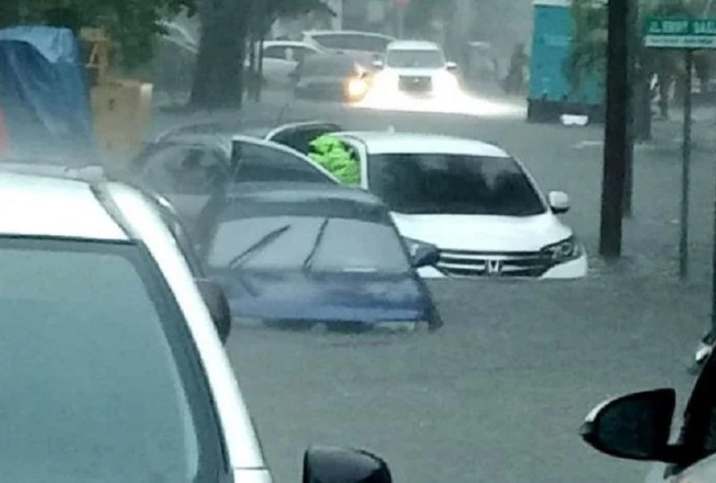 INFO kondisi Titik Banjir di Makassar Hari ini, Cuaca dan Curah Hujan Terkini Serta Prediksi BMKG