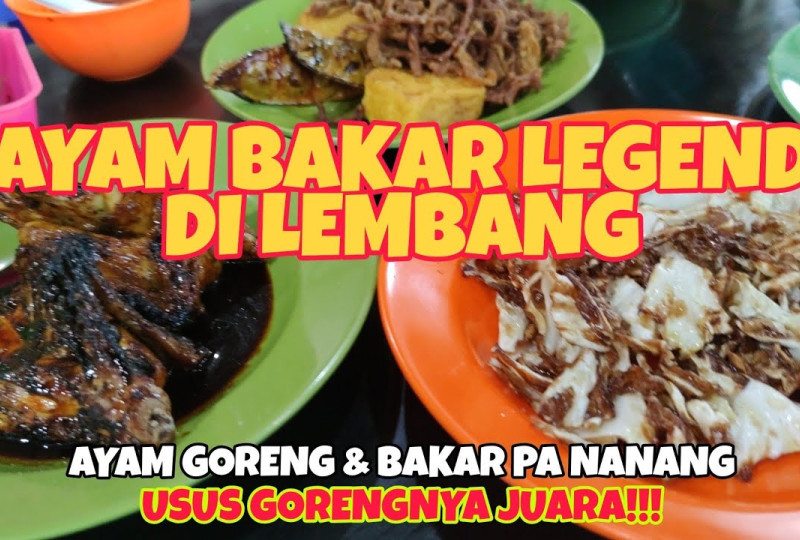 Mantap Cuy! Ayam Goreng Pak Nanang: Pedesnya Juara, Kulit Goreng Super Kriuk di Warung H. Nanang, Lembang!