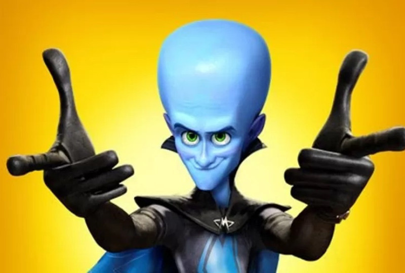 Megamind: Penjahat Biru Botak Menjadi Pahlawan dalam Film Animasi Komedi Pahlawan Super