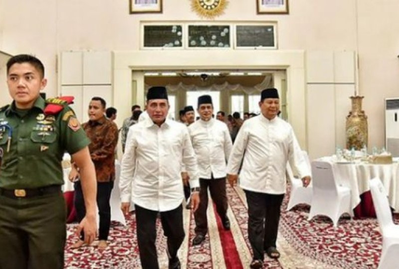 Ex Pangkostrad Edy Rahmayadi yang kini Gubernur Sumut dipuji Prabowo Subianto