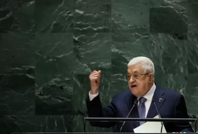 Presiden Palestina Mahmoud Abbas dukung Operasi Badai Al-Aqsa yang dilancarkan Hamas nge-bom Israel